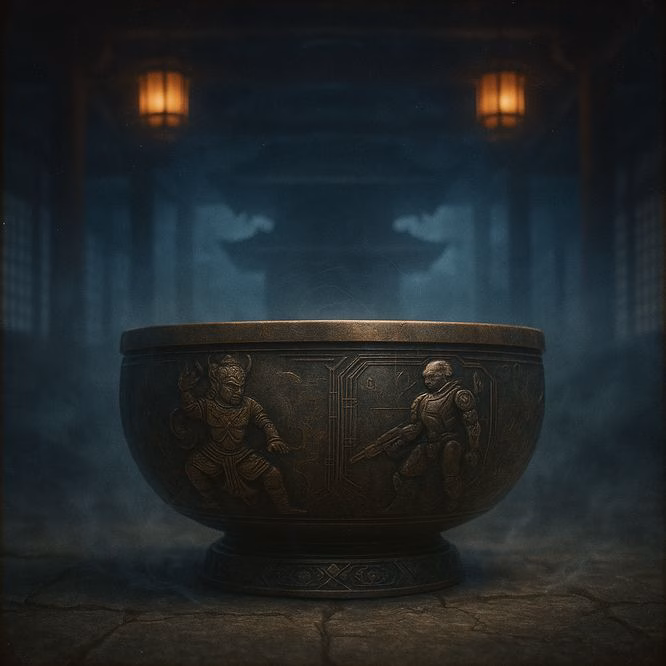 "Corrupted Mythologies Vol. II – Masked Ritual Blades" Album-Cover